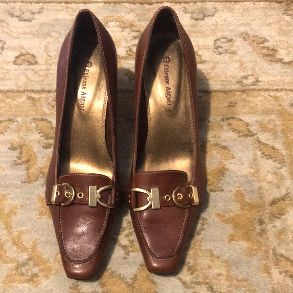 Etienne Aigner Brown Women's Shoes